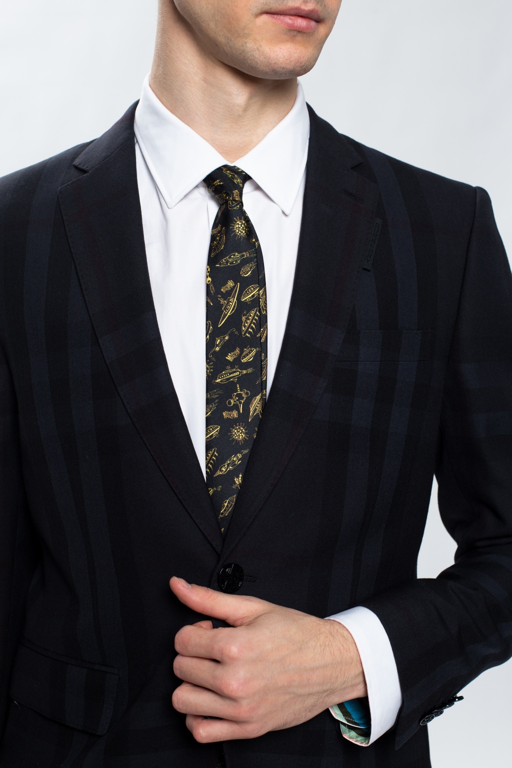 Moschino Patterned tie